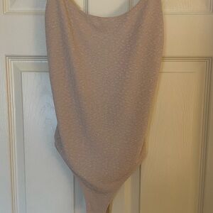 Sparkly Tan Bodysuit